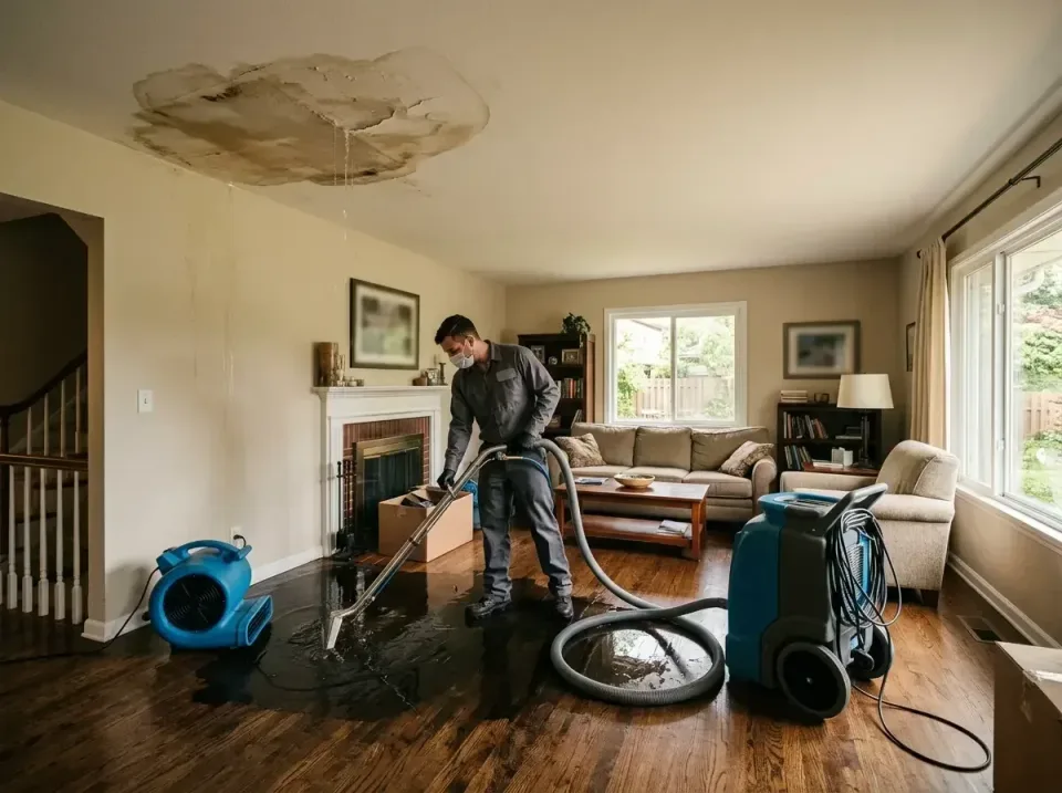 attic-pipe-burst-ceiling-drip-008 — frequently asked questions, Water Damage Restoration & Carpet Care in St. James, NY